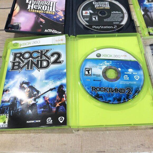 Rock Band & Guitar Hero Video Games Lot Bundle Of 10 Drumstick Microphone AS IS - Picture 8 of 16